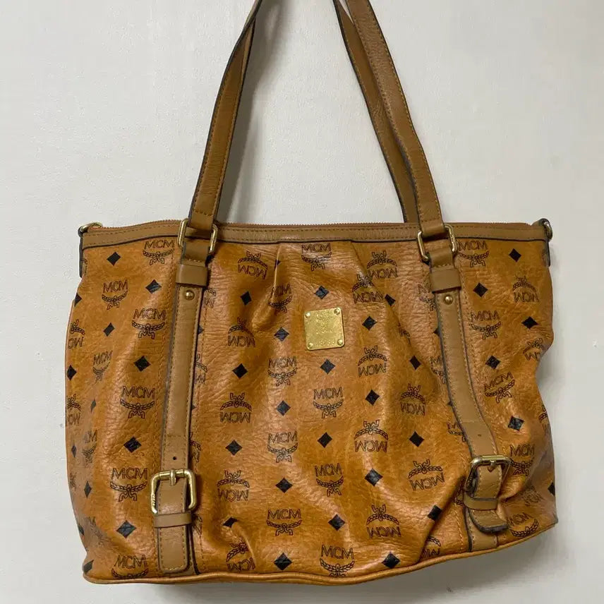 [BUNJANG] MCM Leather Shoulder Bag / MCM 숄더백 가방 정품