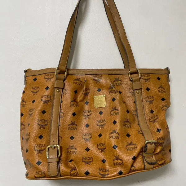 [BUNJANG] MCM Leather Shoulder Bag / MCM 숄더백 가방 정품