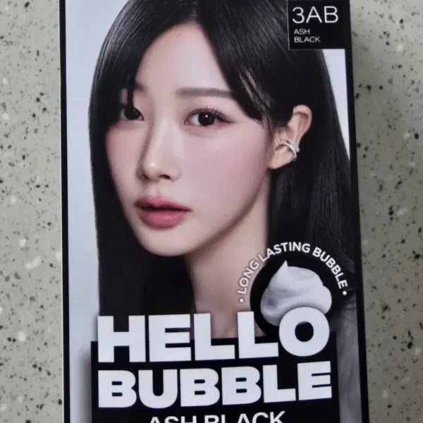 [BUNJANG] Mise-en-scène Hello Bubble Hair Dye Ash Black / 미쟝센 헬로버블 애쉬블랙 염색약