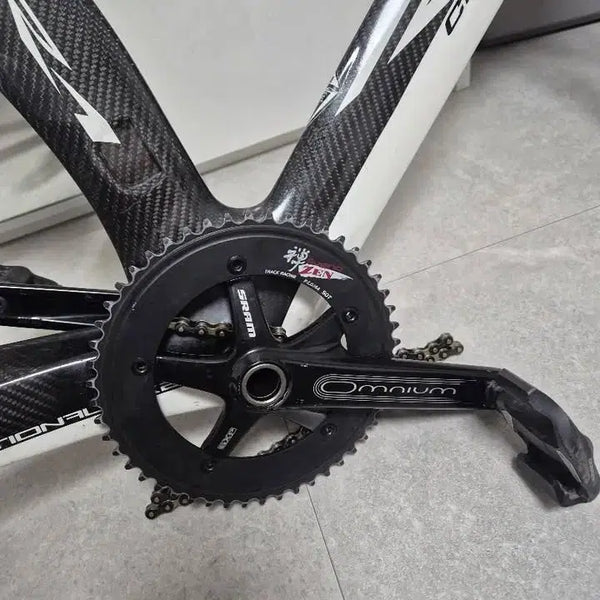 [BUNJANG] Sugino Zen/Omnium Crankset / 스기노젠 블랙젠 50t + 움니움 크랭크셋 판매 젠니움