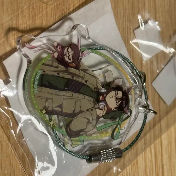 [BUNJANG] Attack on Titan Levi Ackerman Acrylic Keychain / 진격의거인 리바이 아커만 아크릴 키링