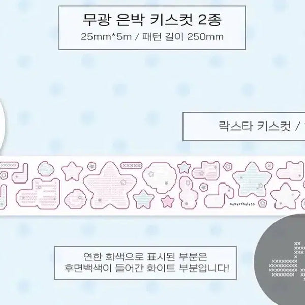 [BUNJANG] NevertheLess Rockstar Kiss Cut Sticker / 네버더레스 락스타 키스컷
