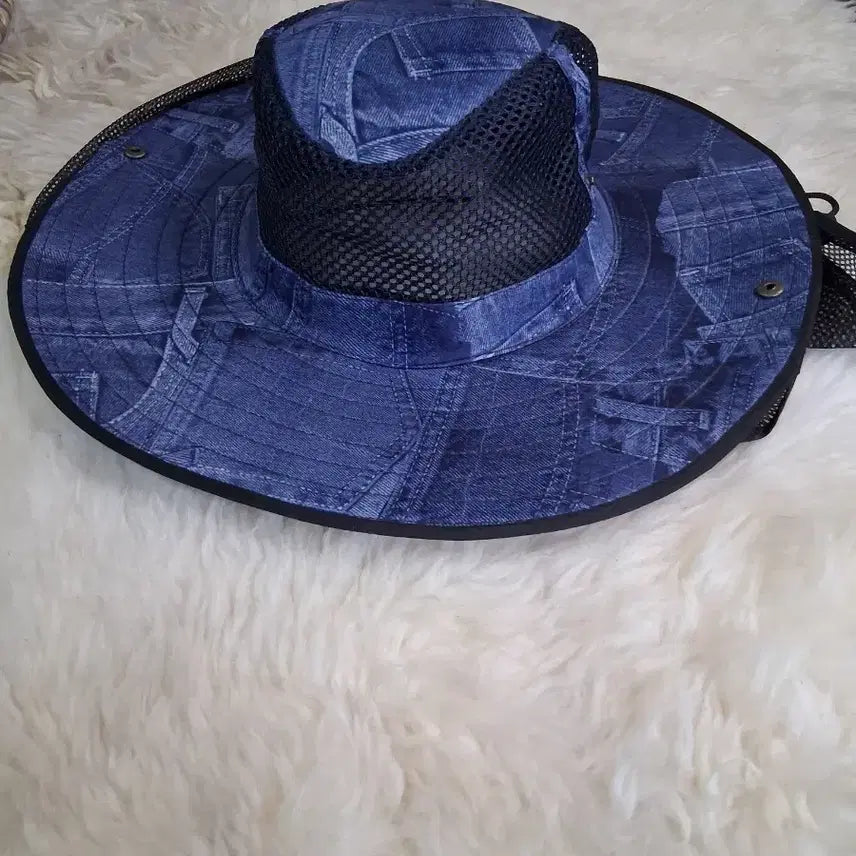 [BUNJANG] Wide Brim Fishing Hat / 새상품  챙 넓은 낚시모자 개당 5개 1만
