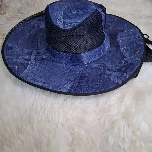 [BUNJANG] Wide Brim Fishing Hat / 새상품  챙 넓은 낚시모자 개당 5개 1만