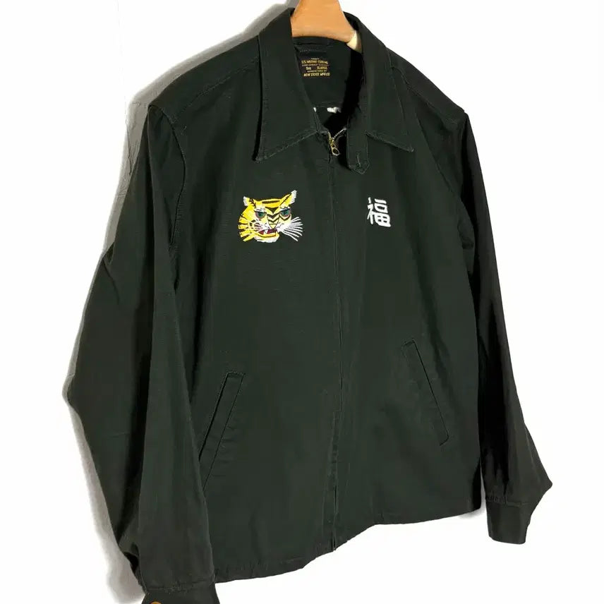 [BUNJANG] Bronson Souvenir Jacket Dark Green / 브론슨 자켓