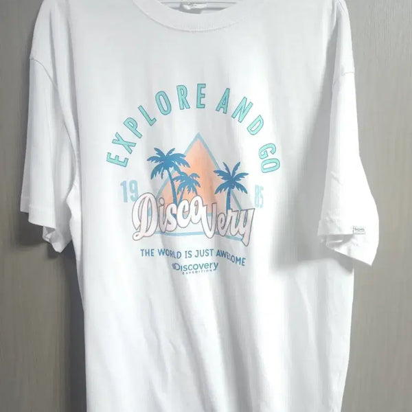 [BUNJANG] Discovery Expedition T-Shirt White XL / F] 디스커버리 반팔 티셔츠, XL*