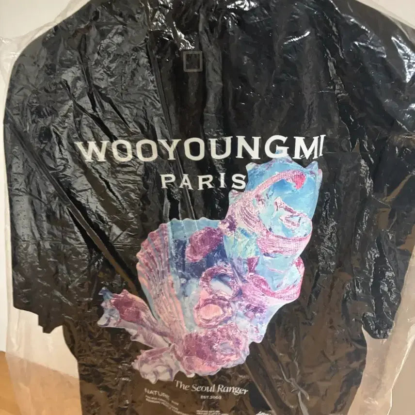 [BUNJANG] Wooyoungmi Black T-Shirt / 우영미 반팔 블랙 50 작년구매 0회착 시착도 안함