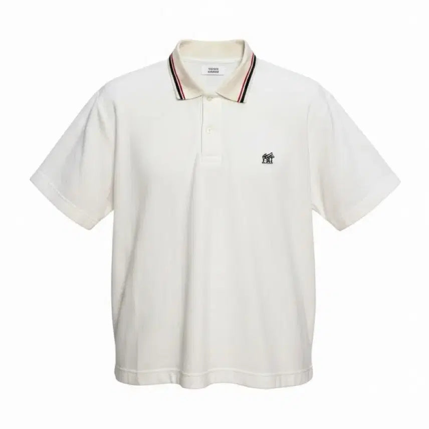 [BUNJANG] Studio Tomboy Terry Collar Short Sleeve T-Shirt / 스튜디오 톰보이 테리 카라 반팔 티셔츠