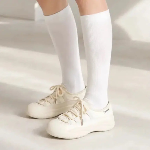 [BUNJANG] Women's 3cm Platform Sneakers / 3cm 통굽 스니커즈