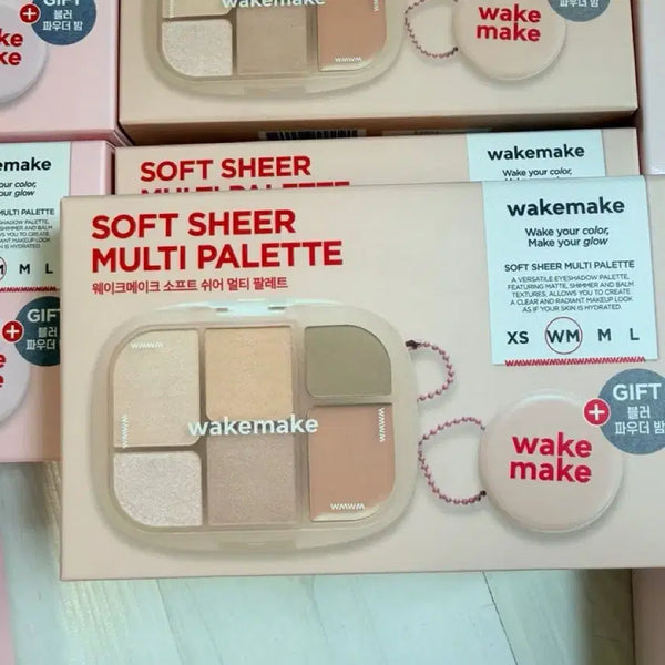 [BUNJANG] WAKEMAKE Soft Sheer Multi Palette 11 Tender Beige / 웨이크메이크 소프트 쉬어 멀티 팔레트 11 텐더 베이지