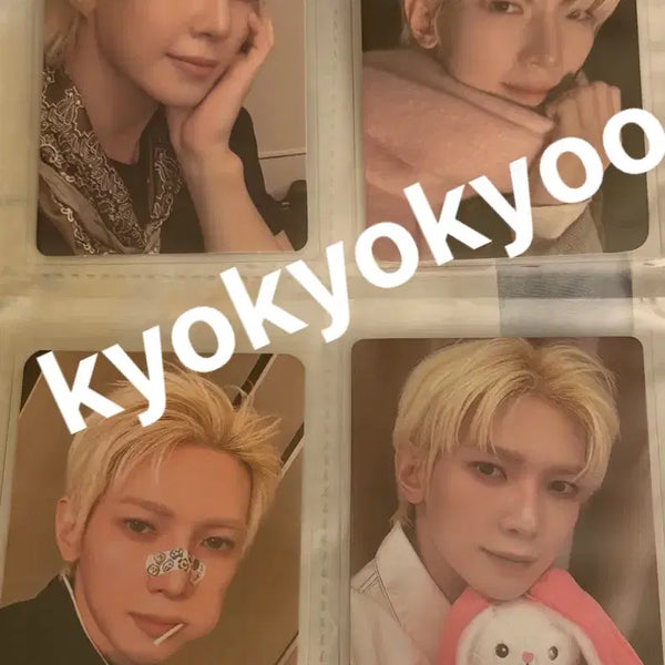 [BUNJANG] ATEEZ Yeosang Bundle Set Photocard / 에이티즈 여상 포카 4장 일괄