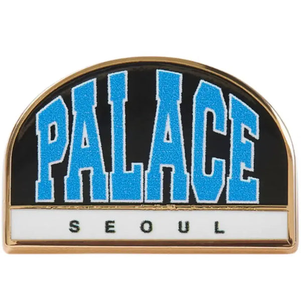 [BUNJANG] Palace Breakout Pin Badge Black White / 팔라스 Breakout Pin Badge Black White - 24FW