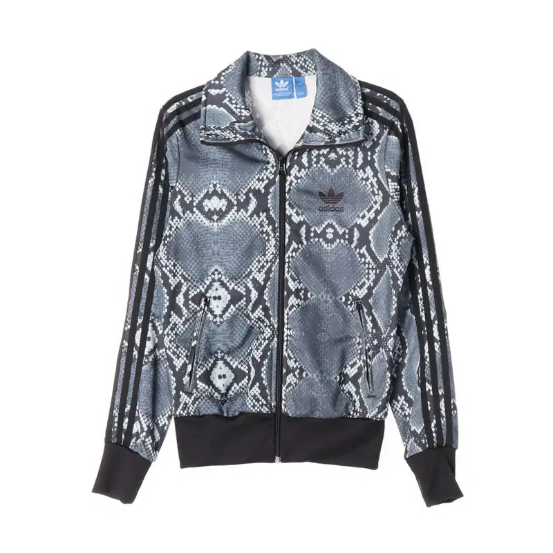[BUNJANG] Adidas Python Pattern Track Top Jersey XS / ADIDAS 파이톤 패턴 트랙탑 저지 XS