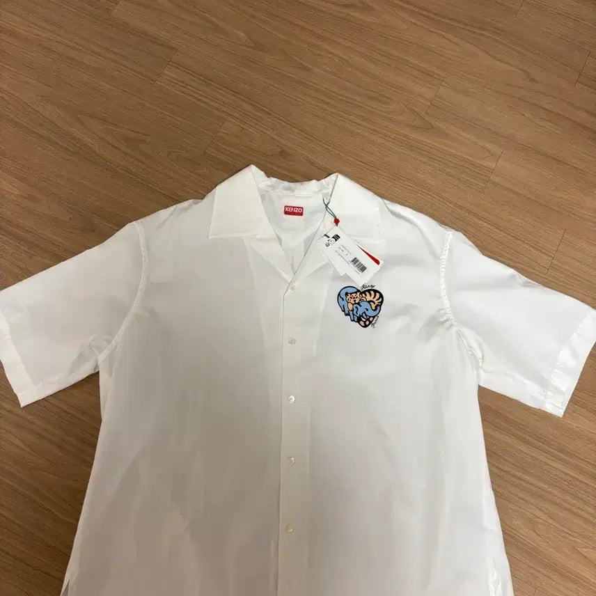 [BUNJANG] Kenzo White Short-Sleeve T-Shirt L / [새상품] 겐조 반팔 셔츠 화이트 L사이즈