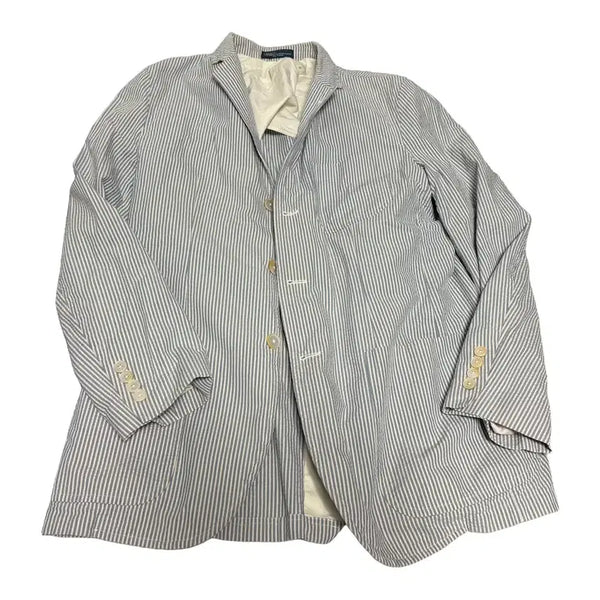 [BUNJANG] Polo Ralph Lauren Seersucker Blazer / [POLO RL] 폴로랄프로렌 시어서커 블레이저