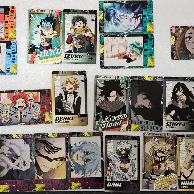 [BUNJANG] My Hero Academia Bakugo Todoroki Midoriya Bundle Set Snap My Card Set / [일괄] 나히아 히로아카 스냅마이드 8 카드 미도리야 바쿠고 아이자와