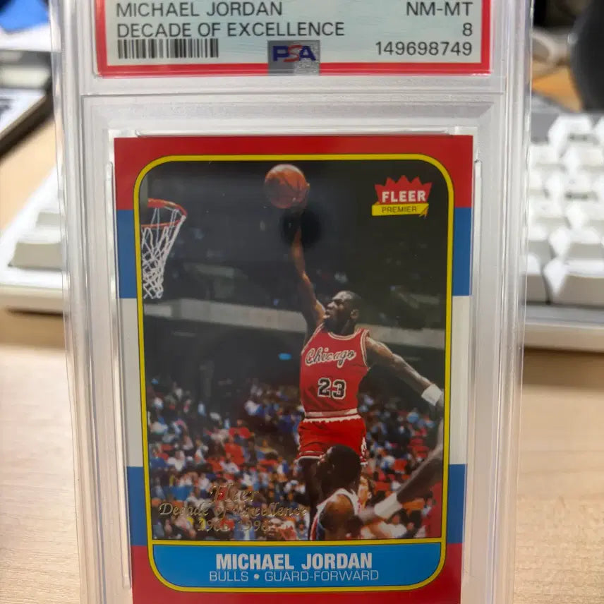 [BUNJANG] 1996 Fleer Michael Jordan DECADE OF EXCELLENCE PSA Graded Card / 1996 플리어 마이클조던 DECADE OF EXCELLENCE PSA8