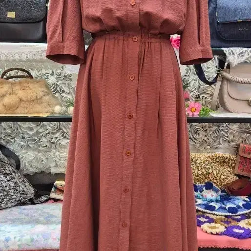[BUNJANG] The Izzat Long Dress Size 66 / THE IZZAT 더아이잗 롱원피스 66