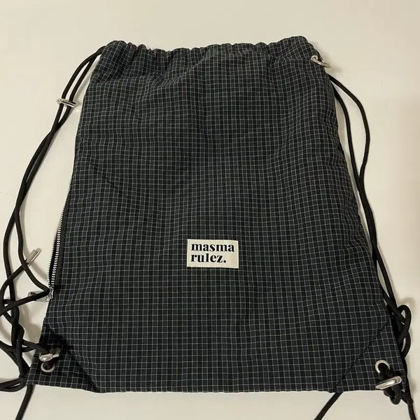 [BUNJANG] Masmarulz Gym Sack String Backpack Bag / 마스마룰즈 짐색 스트링 백팩 가방 정품