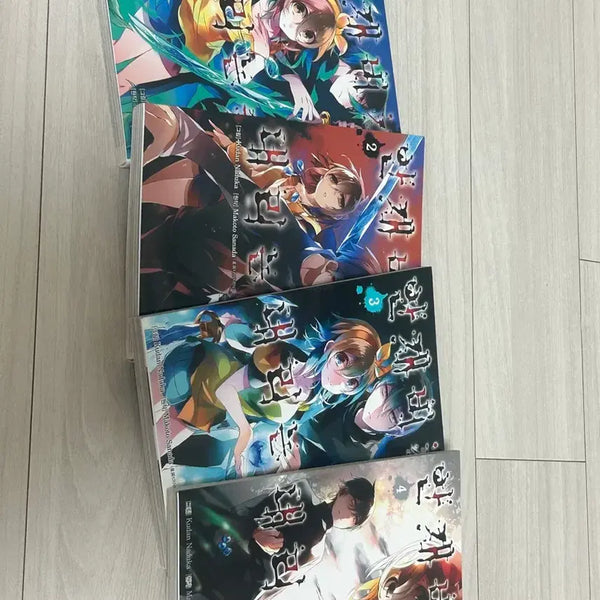[BUNJANG] Mist Rain Forest Complete Set (Volumes 1-4) Manga / 안개비가 내리는숲 만화책 전권(1~4)