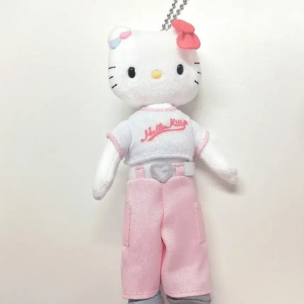 [BUNJANG] Hello Kitty Dress-up Plush Keychain / 드레스업키티인형