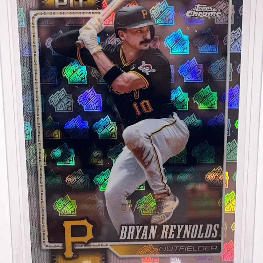 [BUNJANG] Pittsburgh Pirates Bryan Reynolds Topps 75th Anniversary Refractor / [/75] 피츠버그 브라이언 레이놀즈 탑스 75주년 리플렉터