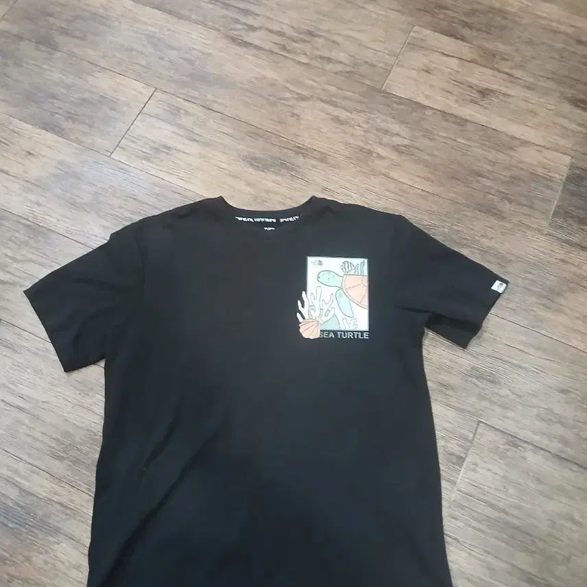 [BUNJANG] The North Face Graphic T-Shirt Black L / 노스페이스 반팔티 블랙 L사이즈