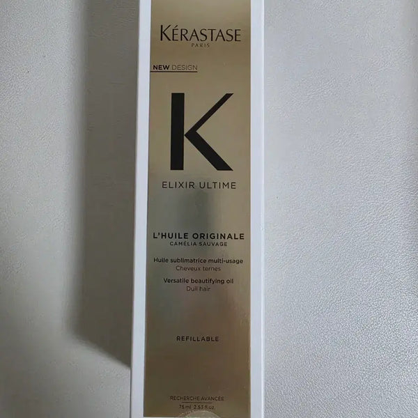 [BUNJANG] Kerastase Elixir Ultime Original Hair Oil 75ml / 케라스타즈 엘릭서 얼팀 오리지널 본품 75ml국문택 붙은 정품 새상품