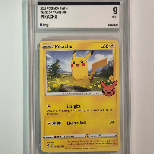 [BUNJANG] PSA 9 Grade Halloween Pikachu / [북미] [brg 9등급 할로윈 피카츄]