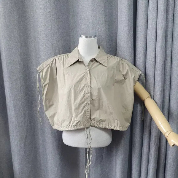 [BUNJANG] Crinkled Raglan Blouse / 바스락 나그랑 블라우스