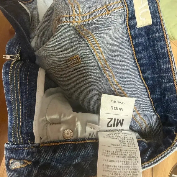 [BUNJANG] PLAC Wide Straight Leg Denim Pants / PLAC 와이드 데님 팬츠