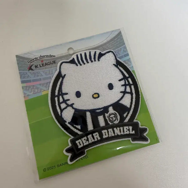 [BUNJANG] K League 2025 Season Embroidered Patch Sanrio Collaboration / K리그 2025 자수패치 산리오콜라보