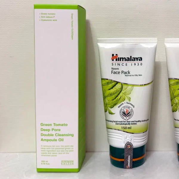 [BUNJANG] Ingredient Editor Cleansing Oil & Himalaya Neem Face Pack Bundle / 2개일괄) 성분에디터 클렌징 오일 히말라야 님페이스팩 워시오프팩 스킨케어