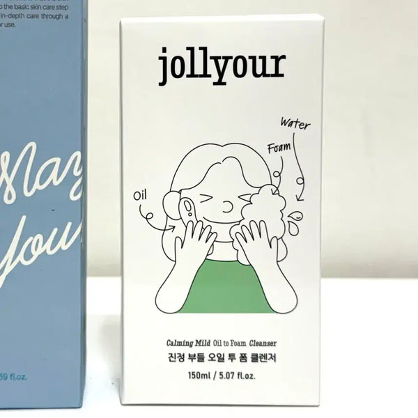 [BUNJANG] Joli Aouar Soothing Gentle Oil to Foam Cleanser (150ml) - Sealed / 미개봉) 졸리아우어 진정 부들 오일 투 폼 클렌저(150ml) 클렌징폼