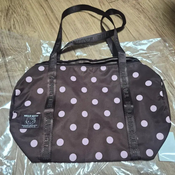 [BUNJANG] Tote N Tote Hello Kitty Polka Dot Tote Bag / 토앤토 헬로키티 가방 새상품