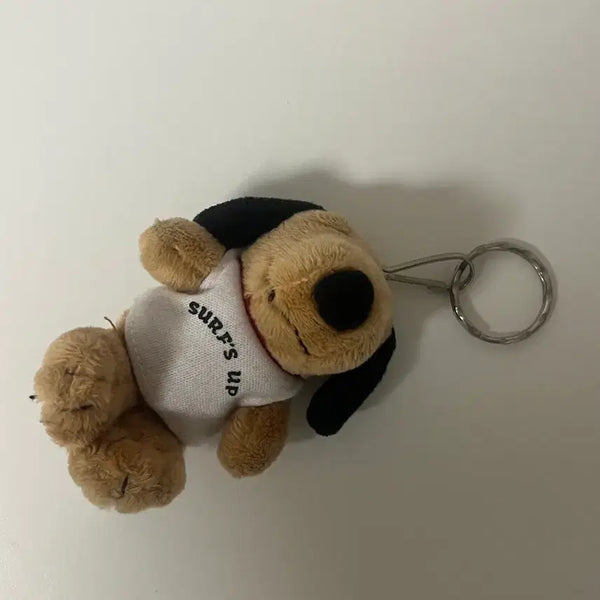 [BUNJANG] Monishop Tanning Snoopy Keyring / 하와이 모니샵 태닝스누피 키링