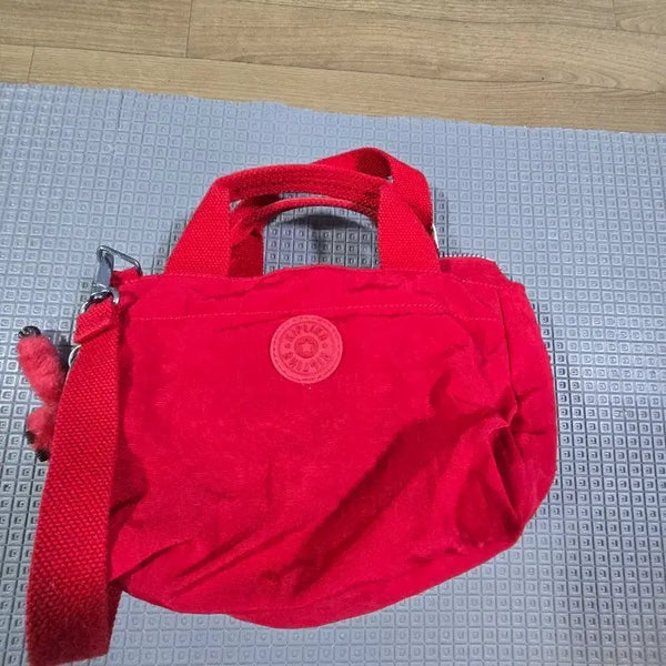 [BUNJANG] Kipling Red Mini Tote Bag / 키플링 토트백 레드미니