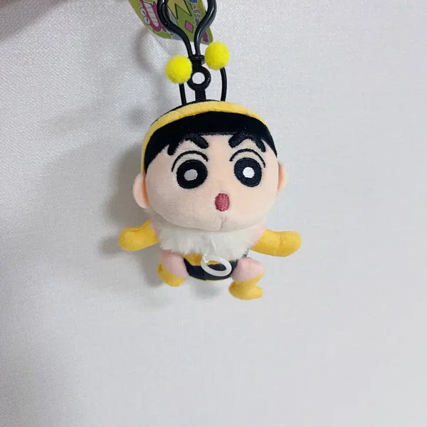 [BUNJANG] Crayon Shin-chan Bee Winging Plush Keychain / 짱구 꿀벌 꿀벌 짱구 움직이는 날개 인형 키링 / 개당