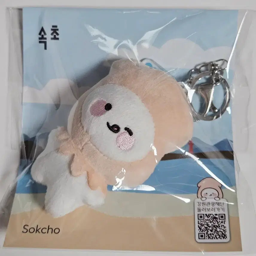 [BUNJANG] Sokcho Squid Character Keychain / 새상품) 속초 캐릭터 인형 키링