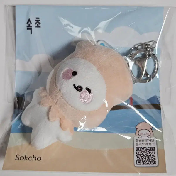 [BUNJANG] Sokcho Squid Character Keychain / 새상품) 속초 캐릭터 인형 키링