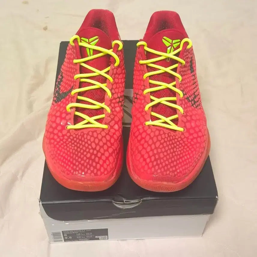 [BUNJANG] Nike Kobe 6 Reverse Grinch Sneakers / 코비 6 리버스 그린치 285