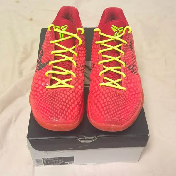 [BUNJANG] Nike Kobe 6 Reverse Grinch Sneakers / 코비 6 리버스 그린치 285
