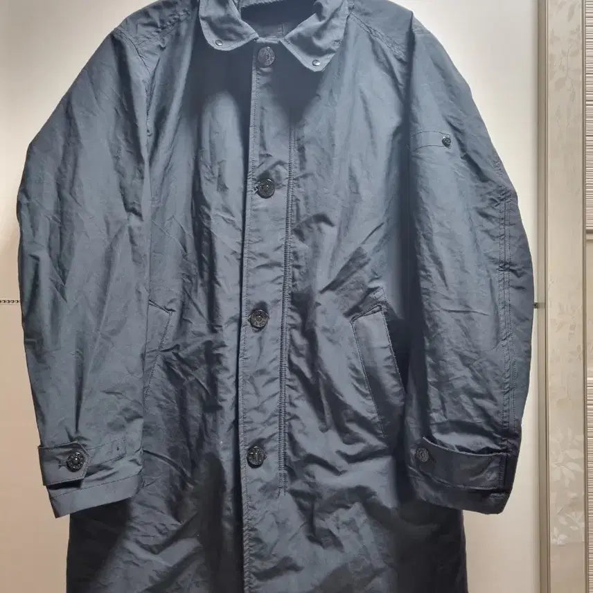 [BUNJANG] Stone Island Coat Dark Grey / 스톤아일랜드 코트 짙은 회색