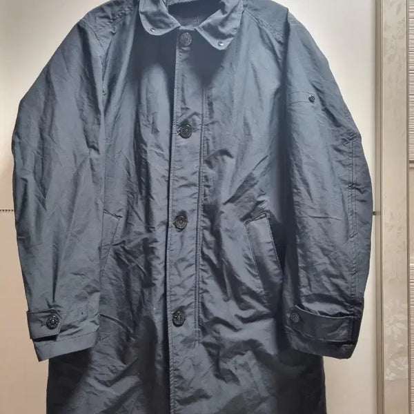 [BUNJANG] Stone Island Coat Dark Grey / 스톤아일랜드 코트 짙은 회색