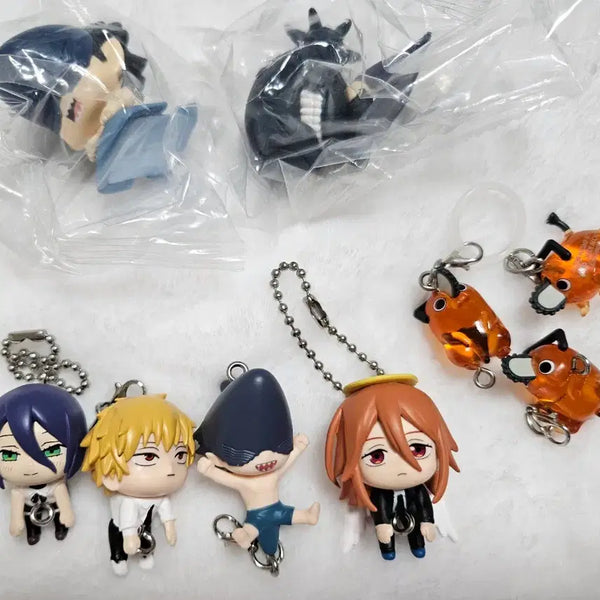 [BUNJANG] Chainsaw Man Pochita Keyring Gacha / 체인소맨 대롱가챠, 포치타 메지루시