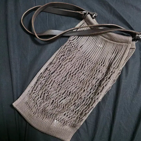 [BUNJANG] Lemaire Felt Net Shopping Bag Medium Marron / 르메르 필트백 네트백 미디움 마론