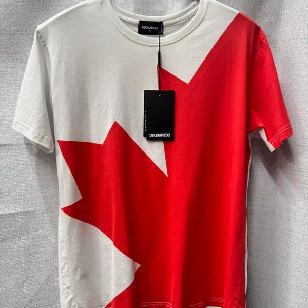 [BUNJANG] Dsquared2 Canadian Brothers Maple Leaf T-Shirt (M) Unisex / 새상품) 디스퀘어드2캐나디안 브라더스 단풍잎 반팔티 M(M) 남여공용