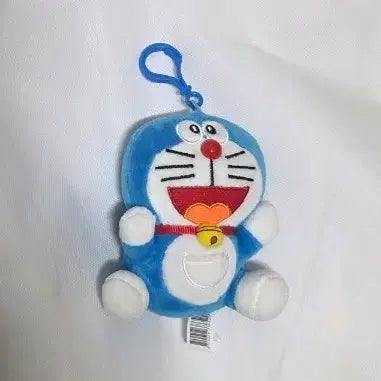 [BUNJANG] Doraemon Smiling Face Plush Keychain / 도라에몽 인형 키링 웃상 도라에몽