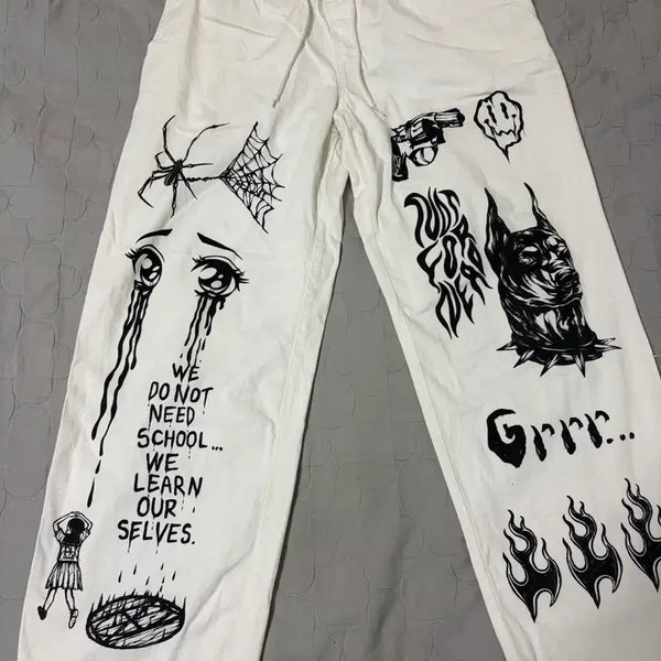 [BUNJANG] Not For Nothing Pants XL / 낫포너드 바지