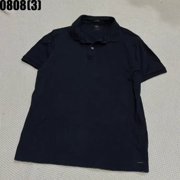 [BUNJANG] Boss Short-Sleeve Polo Shirt Navy L / 보스 반팔 카라티 네이비 L 8/8